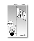 Izando la bandera